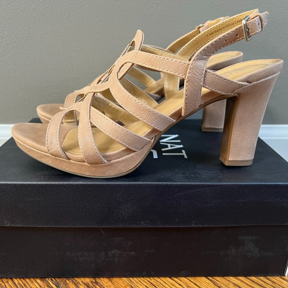 Naturalizer Womens Cameron Gingersnap Slingbacks - Size 7.5